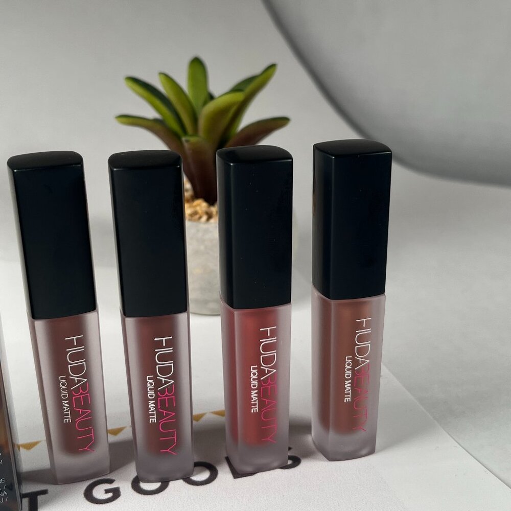 Huda Beauty Liquid Matte and Silk Balm Minis, Lipcolor, Lipstick By Huda beauty